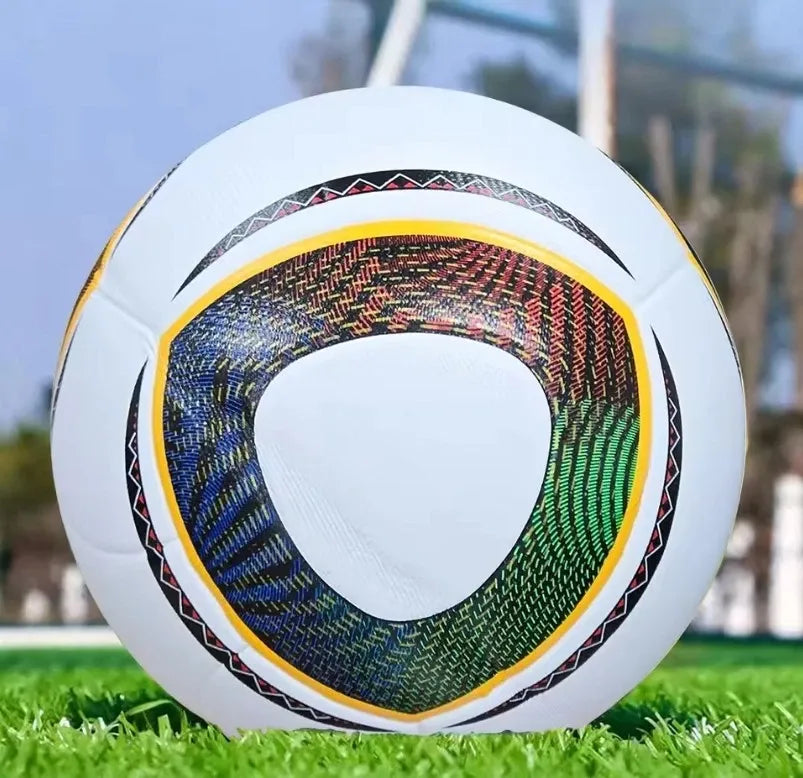 Jabulani Size 5 Soccer Ball – Official FIFA World Cup 2010 Match Ball Replica – Premium Leather, Water Resistant, High-Visibility Design